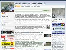 Tablet Screenshot of mineralatlas.eu